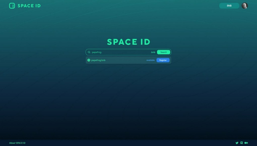 Đăng ký sớm tên miền Space ID