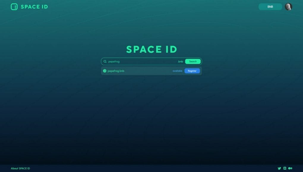 Đăng ký sớm tên miền Space ID